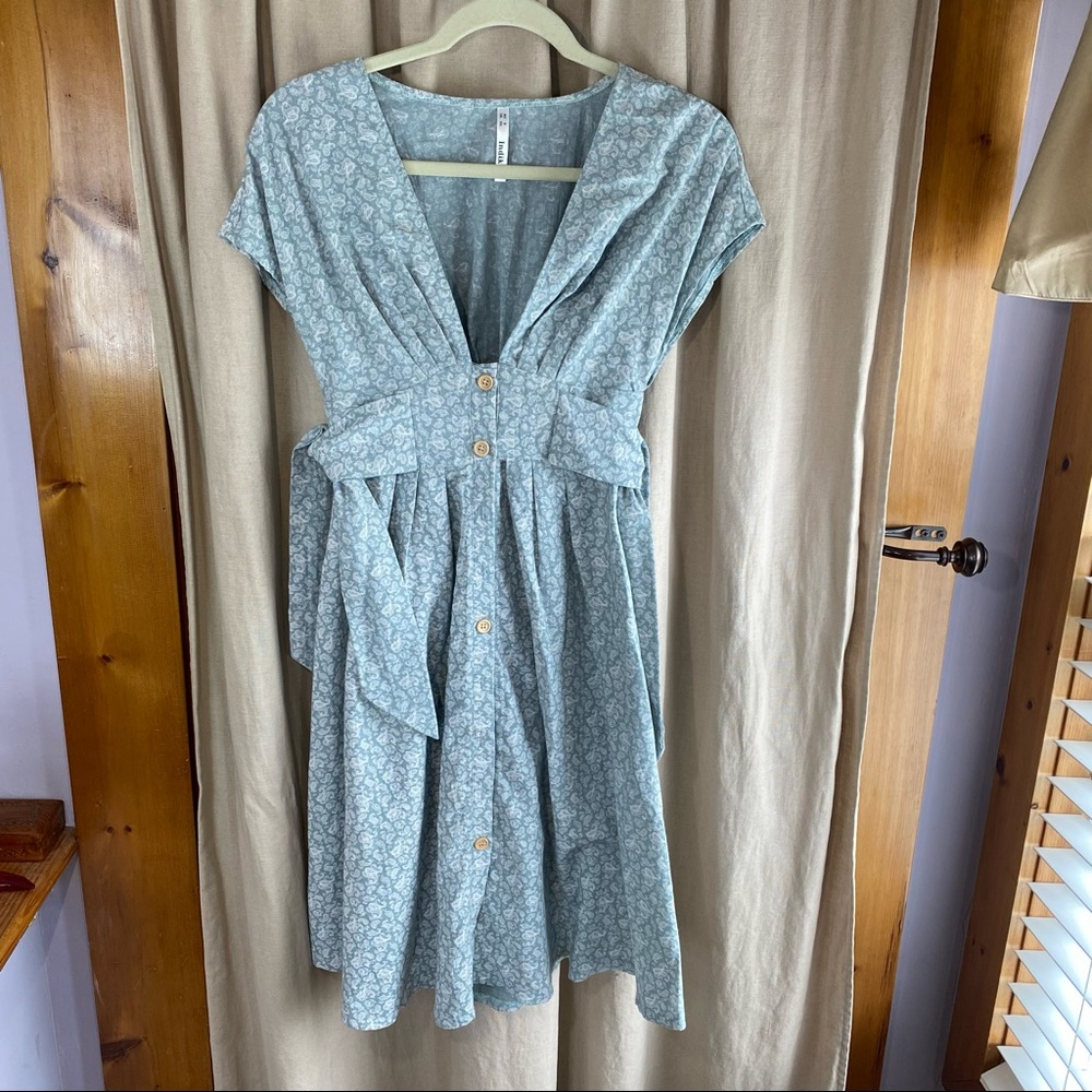 Indikah Side-Tie Dress